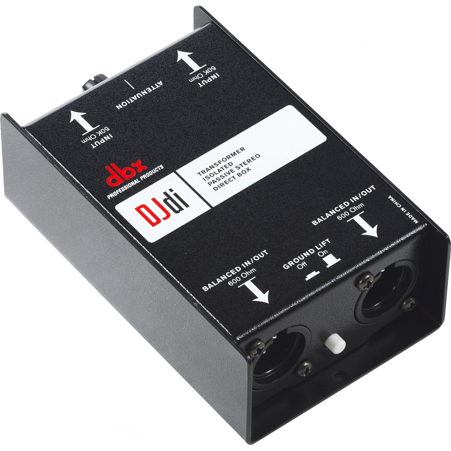 dbx DJDI 2-kanals passiv DI-boks