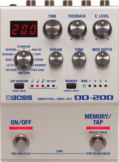 Boss DD-200 Digital Delay gitarpedal