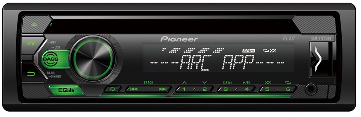 Pioneer DEH-S120UBG 1-DIN bilstereo med CD og USB