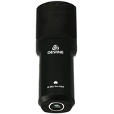 Devine M-Mic PRO mikrofon (USB), svart