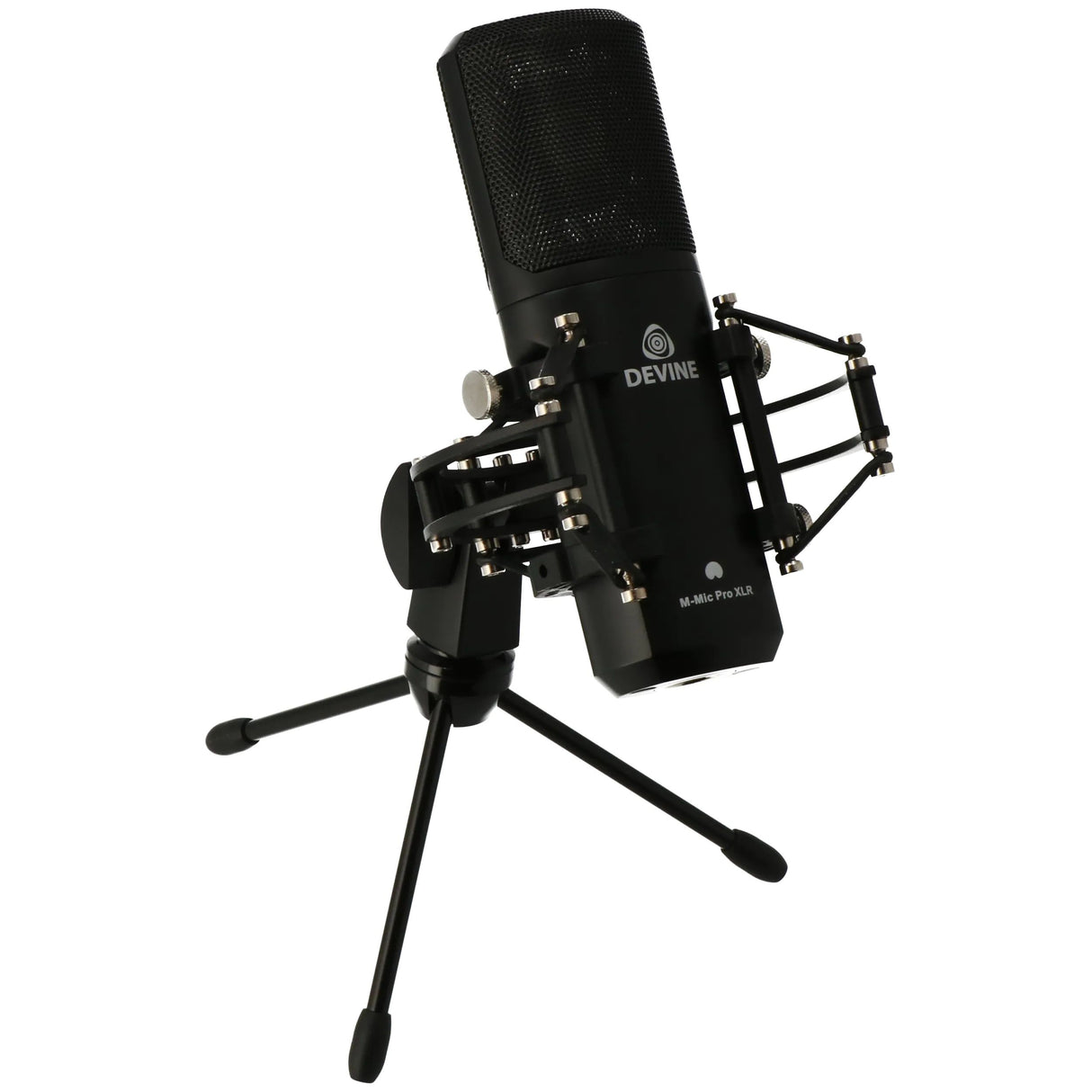 Devine M-Mic PRO XLR kondensatormikrofon (svart)