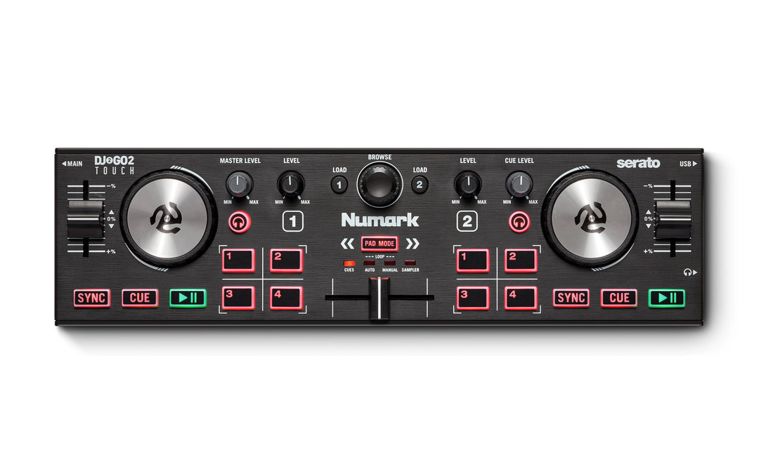 Numark DJ2GO-2-Touch DJ -kontroller