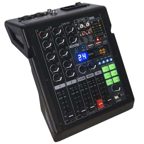 DNA EF-MIX 4, 4-kanals mikser med Bluetooth