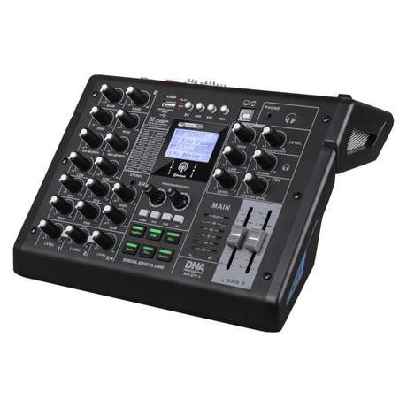 DNA MIX-EFF 4 kanaler, Bluetooth, USB og DSP