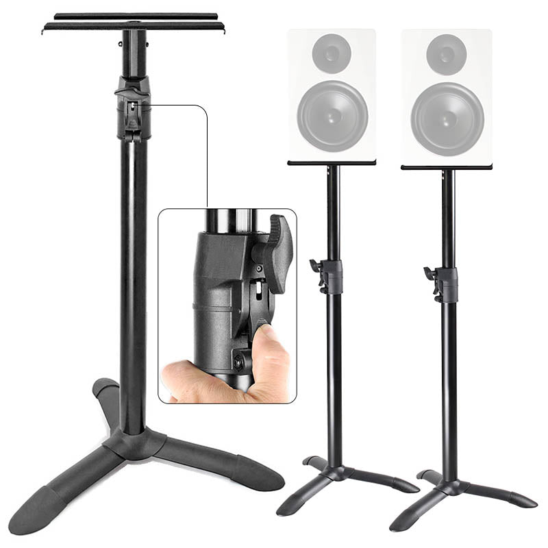 Studiomonitorsett med 2 stativer (20kg)