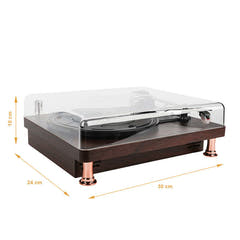 DNA TT1 platespiller med Bluetooth