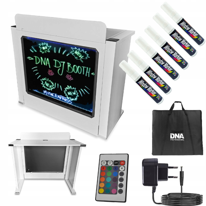 DNA DJ BOOTH, hvit