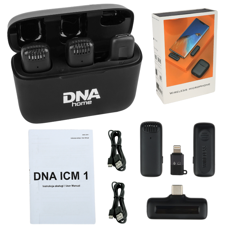 DNA ICM1 smartphone-mikrofonsett