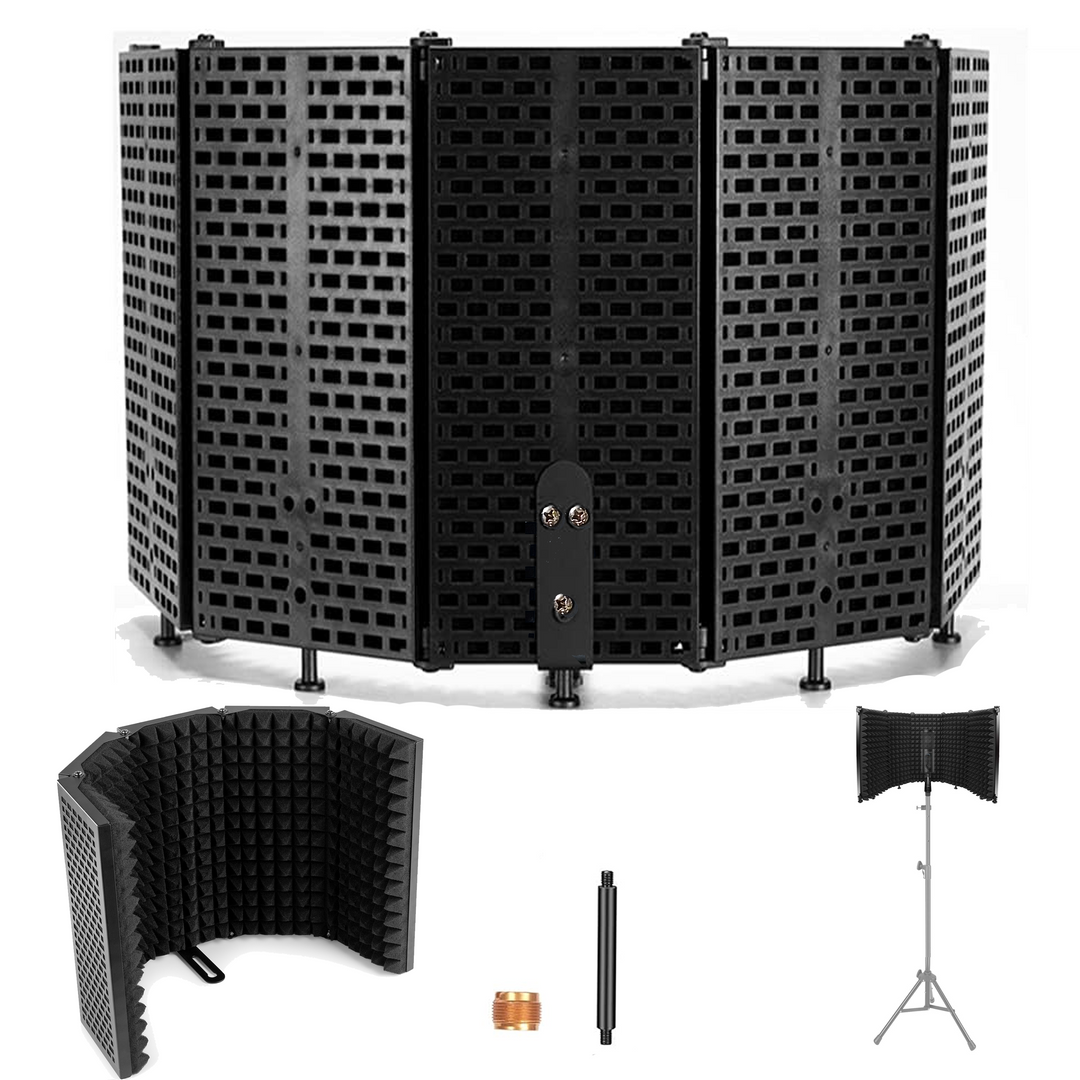 mikrofoner refleksjonsfilter til studio og podcast