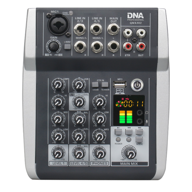 DNA QMX502 Lydmikser 5 kanaler