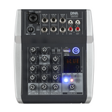 DNA QMX502 Lydmixer 5 Kanaler