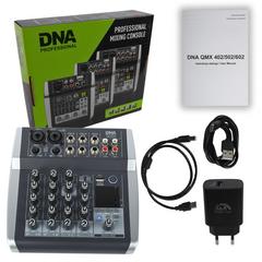 DNA QMX602 Lydmikser 6 Kanaler