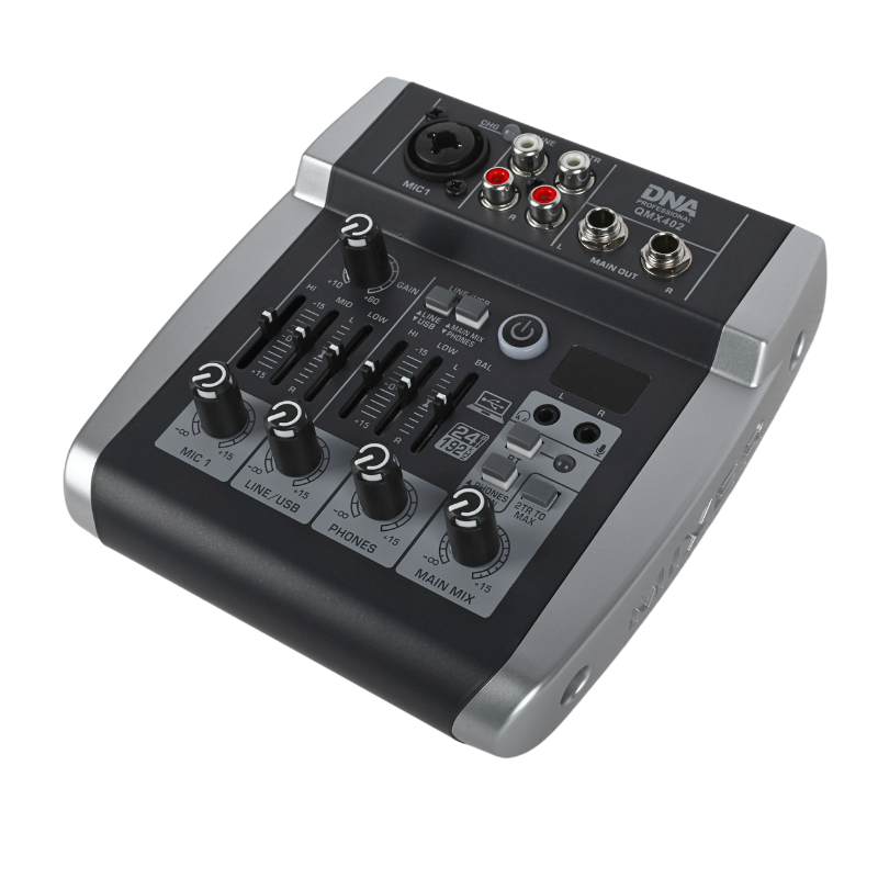 DNA QMX402 Lydmikser 3 kanaler og Bluetooth