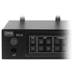 DNA RV-8 Trådløst UHF Mikrofoner Sett med 8 Håndholdte Mikrofoner