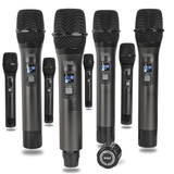 DNA RV-8 Trådløst UHF Mikrofoner Sett med 8 Håndholdte Mikrofoner