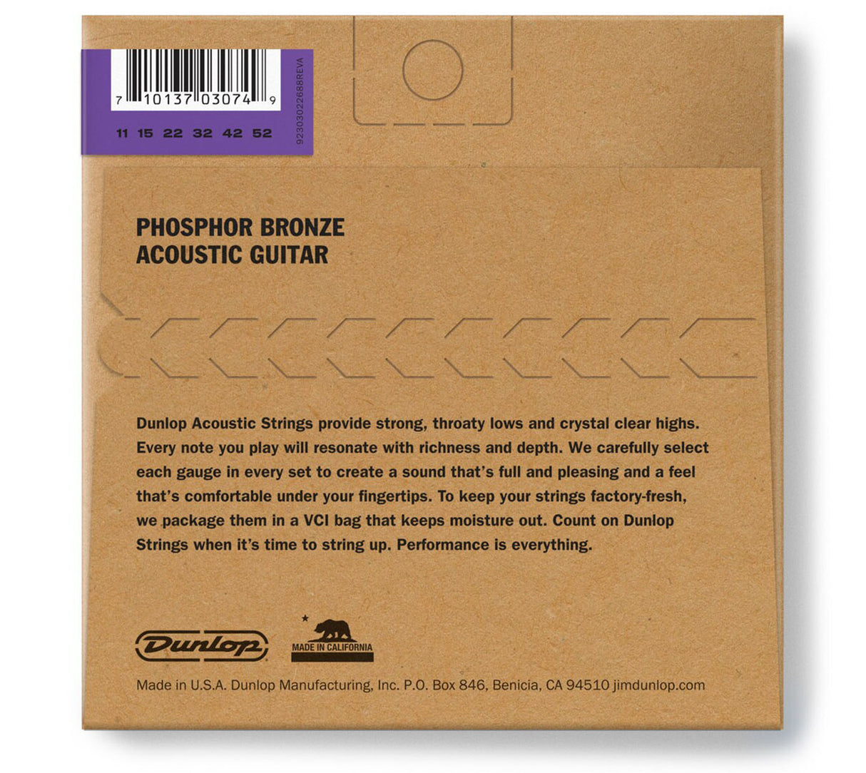 Dunlop DAP1152 gitarstrenger (11-52)