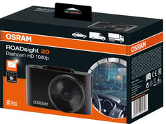 OSRAM ROADsight 20 bilkamera – Full HD 1080p dashbordkamera med 120° vidvinkel