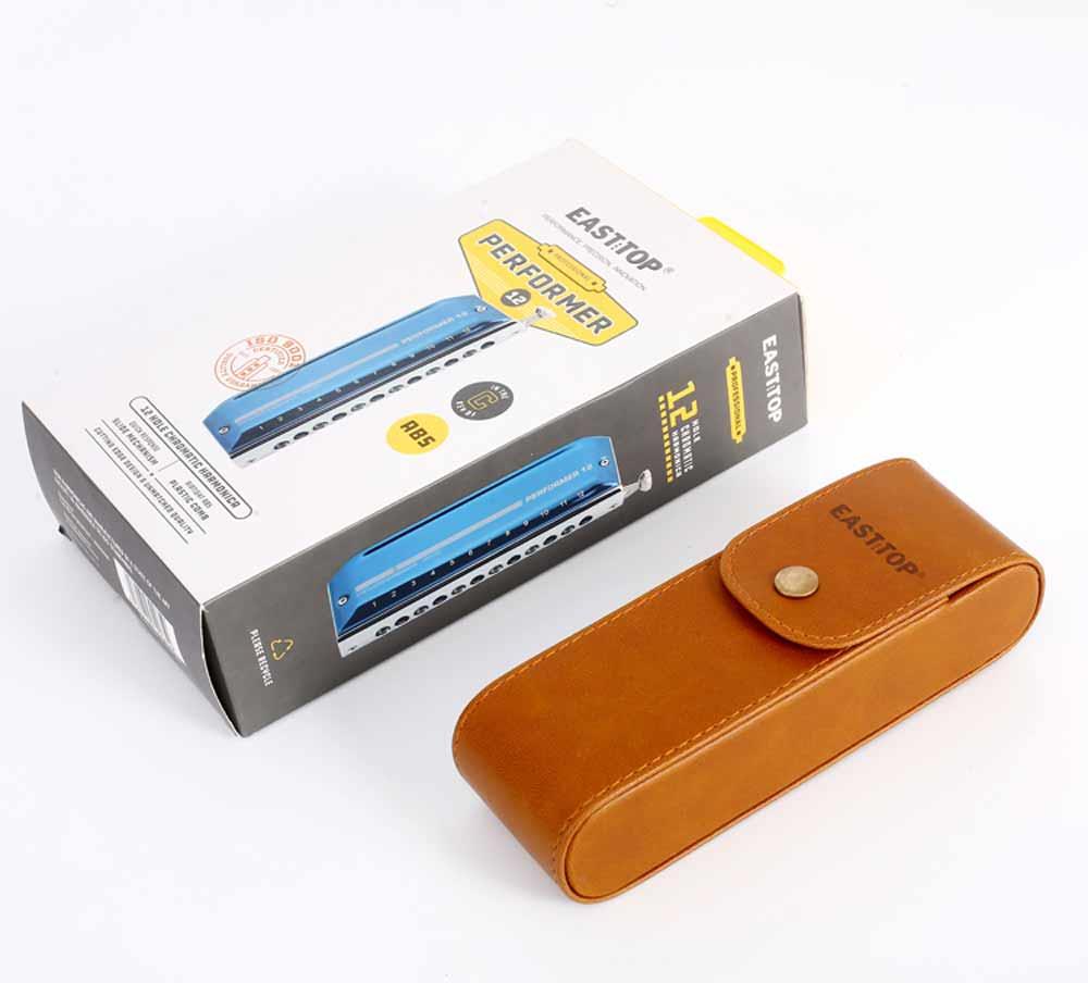 Easttop EAP-12 12-hulls kromatisk munnspill (C)