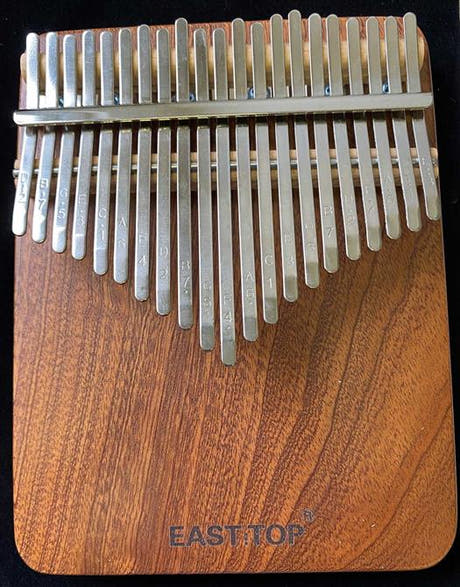 Kalimba 21 toner med kropp i mahogni. Easttop EK02
