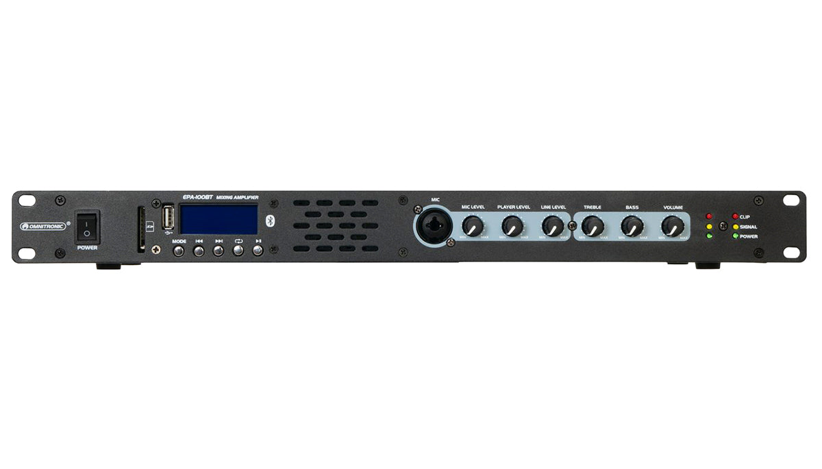 Omnitronic EPA-100BT mediespiller
