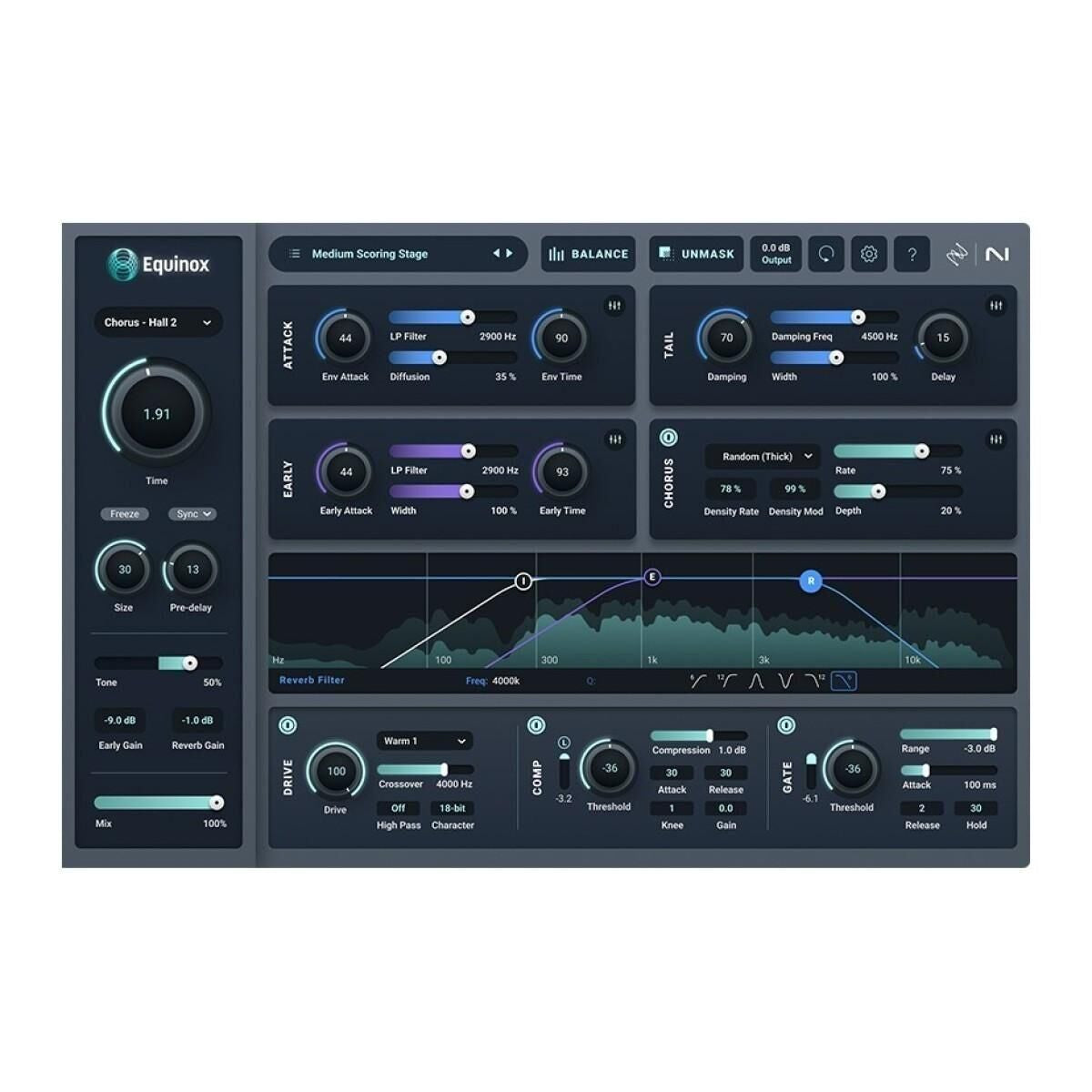 Equinox: CRG fra Strat 3D, Symph 3D, 3D Reverb B
