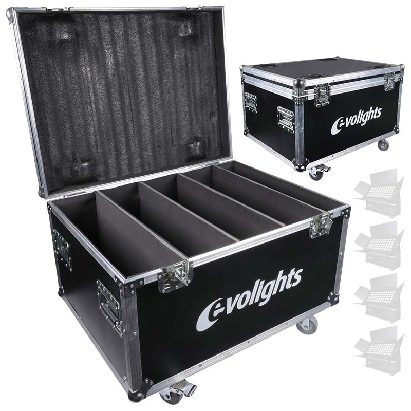 EVOLIGHTS 60x10W RGBW LED-veggbelysningskabinett 4-i-1