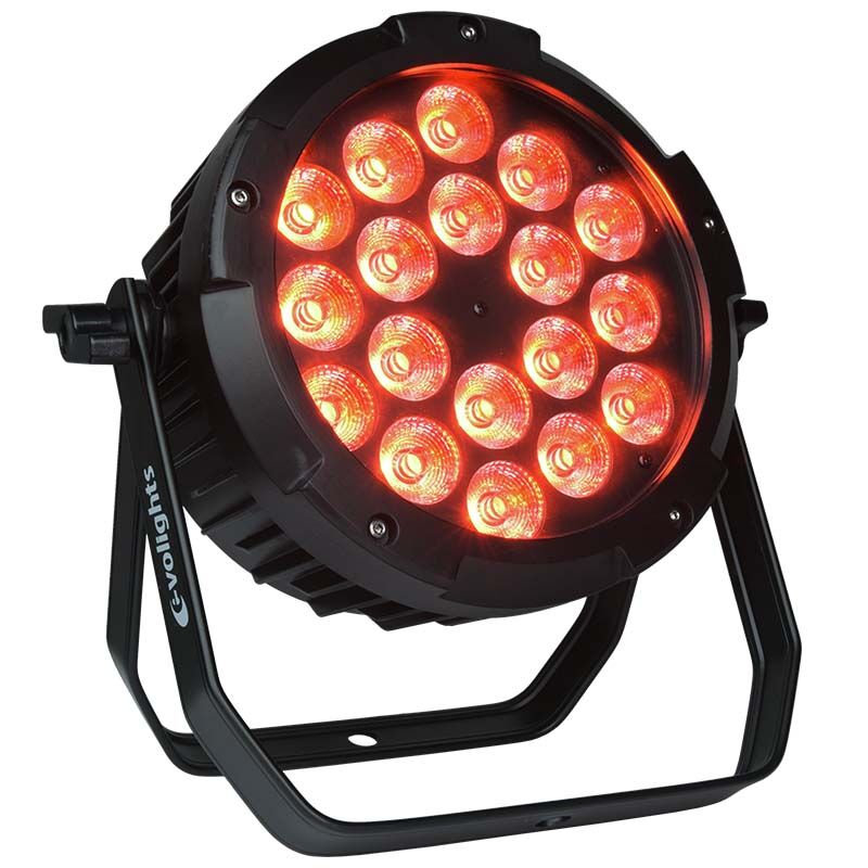 Evolights Glaze PAR IP65 LED-spot – RGBW
