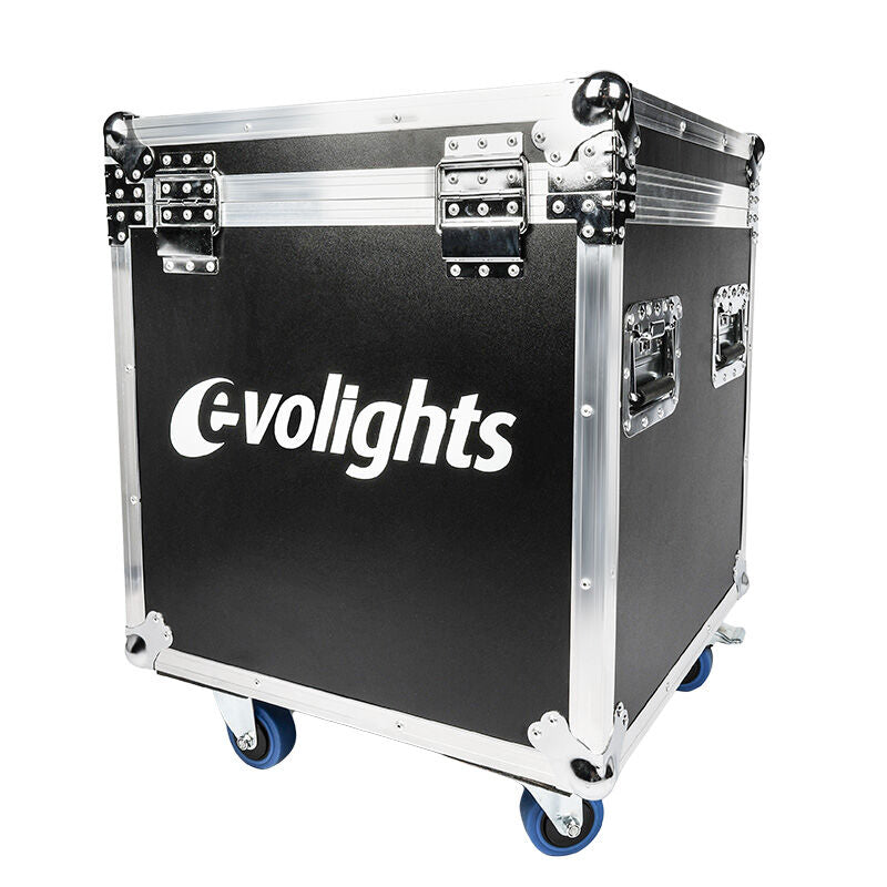 Flightcase til 2 x Evolights Lumeno