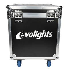 Flightcase til 2 x Evolights Lumeno