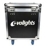 Flightcase til 2 x Evolights Lumeno