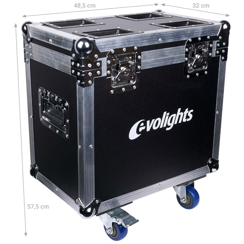 EVOLIGHTS NEO CASE BEAM SPOT 100W transport case for 2 moving heads