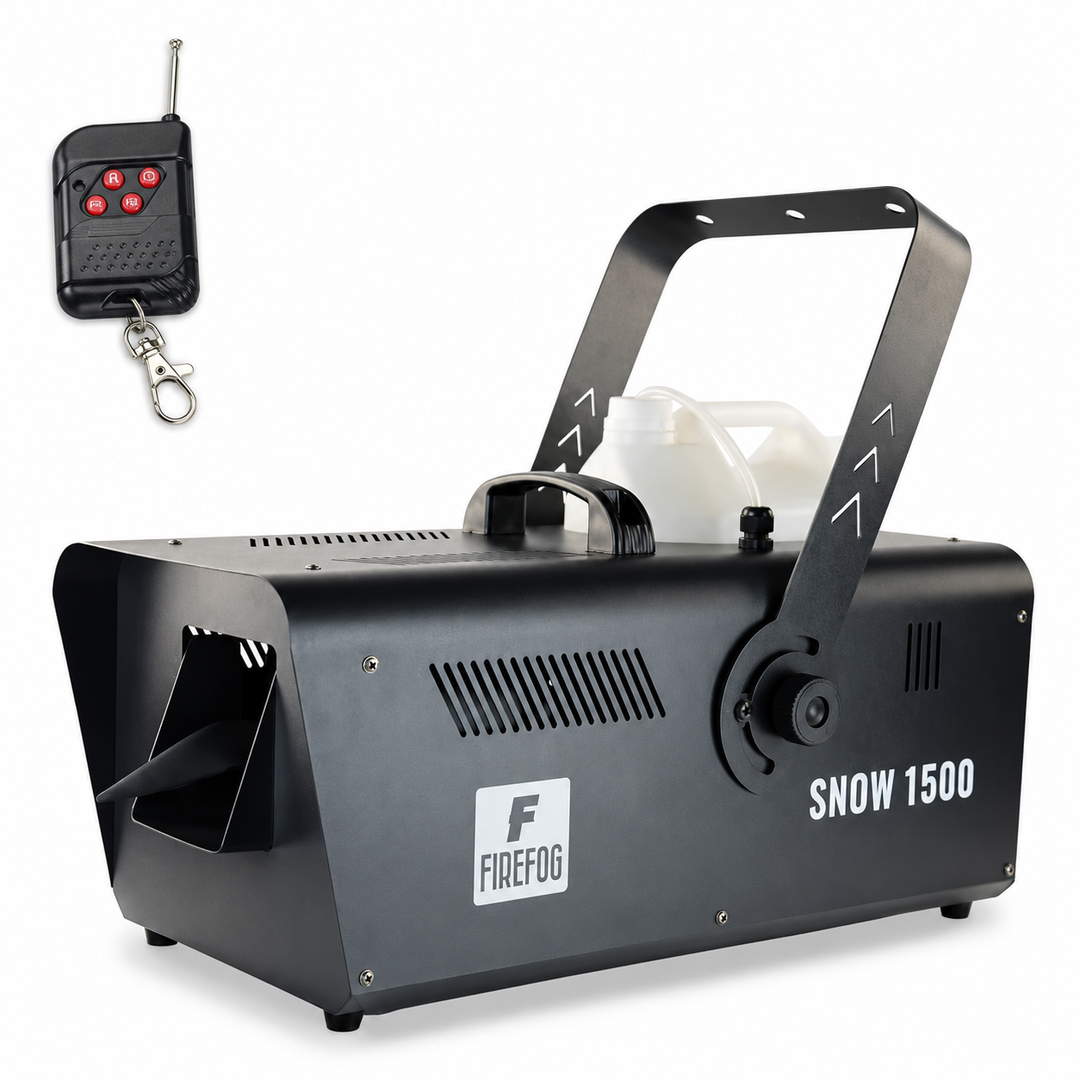 Firefog Snow1500 DMX snømaskiner 1500 W med fjernkontroll