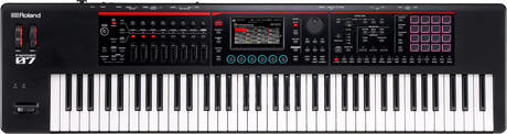 Roland Fantom-07 76 Synthesizer (svart)