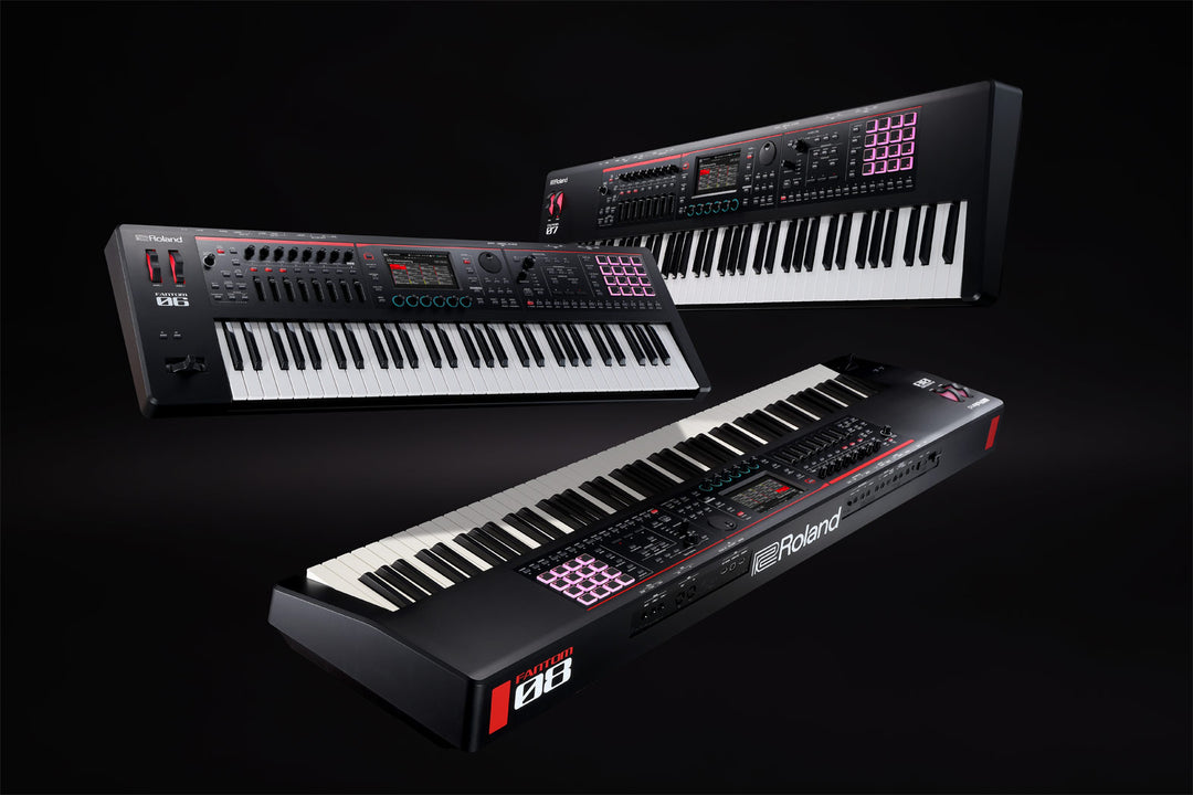 Roland Fantom-07 76 Synthesizer (svart)