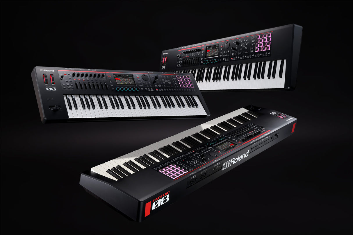Roland Fantom-06 61 Synthesizer (svart)