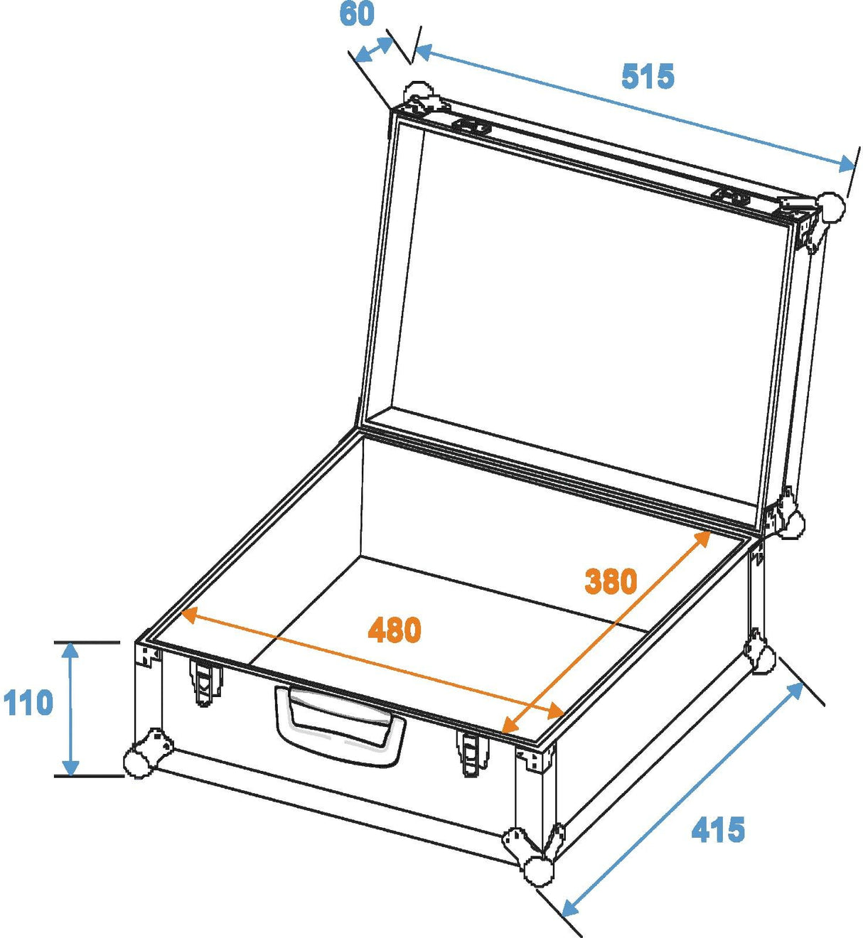 Eurolite Foamcase (480 x 380 x 140 mm)