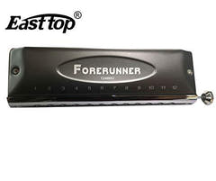 Easttop 'Forerunner' kromatisk 12-hulls munnspill (C)