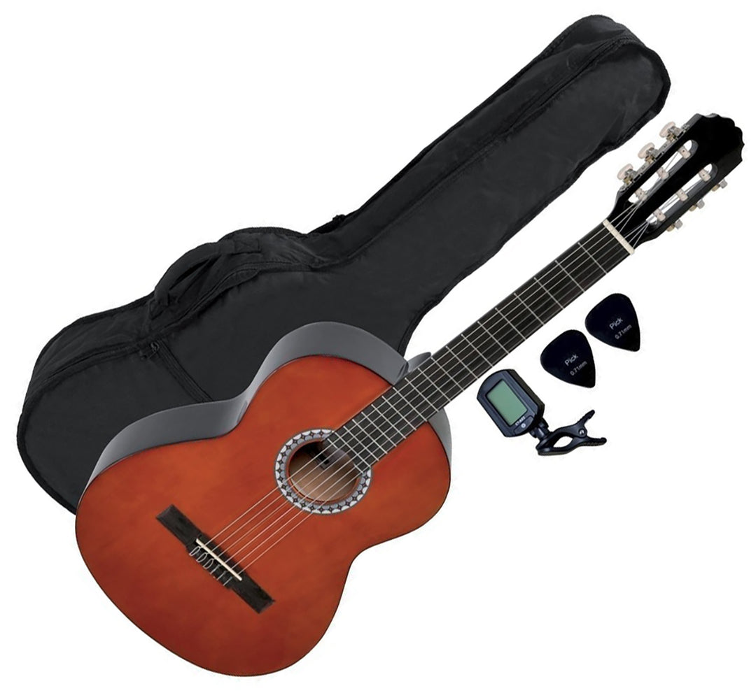 Spansk gitarpakke 3/4, honning