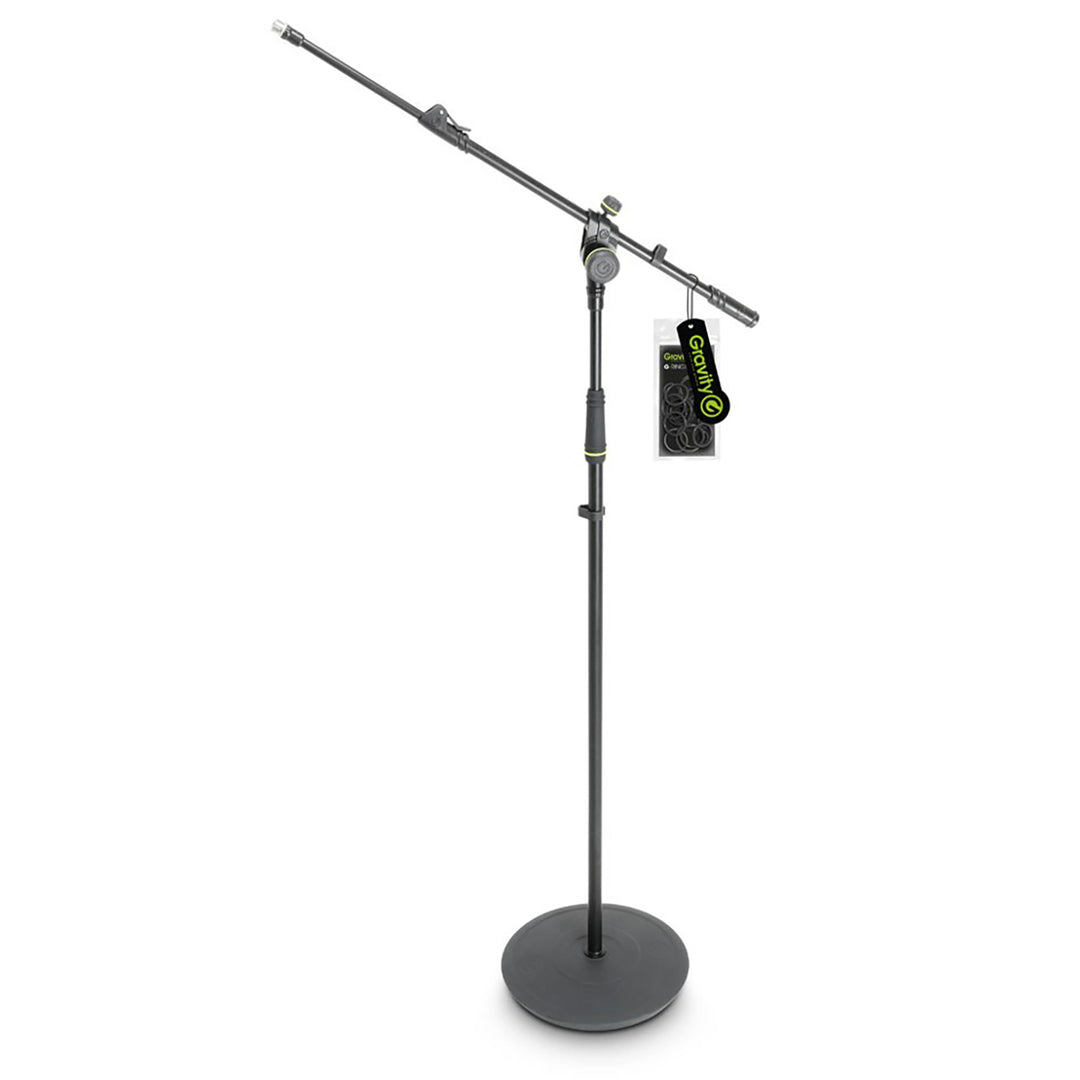 Gravity Mikrofonstativ med rund base