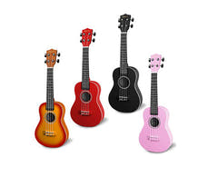 Reno RU300 Grand Concert Ukulele (rød)