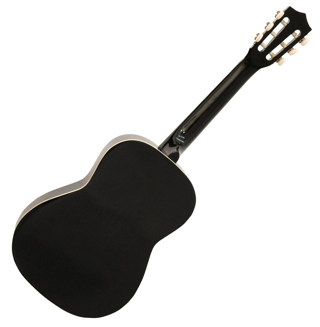 DiMavery AC-303 klassisk spansk gitar 3/4 (svart) startsett