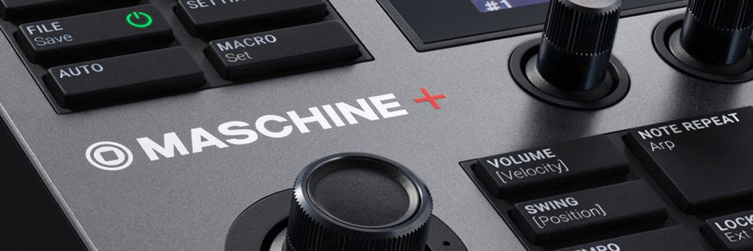 Native Instruments MASCHINE PLUS Groovebox for frittstående produksjon og fremføring