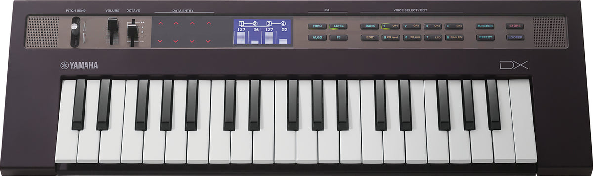 Yamaha Reface DX Synth Keyboard (svart)