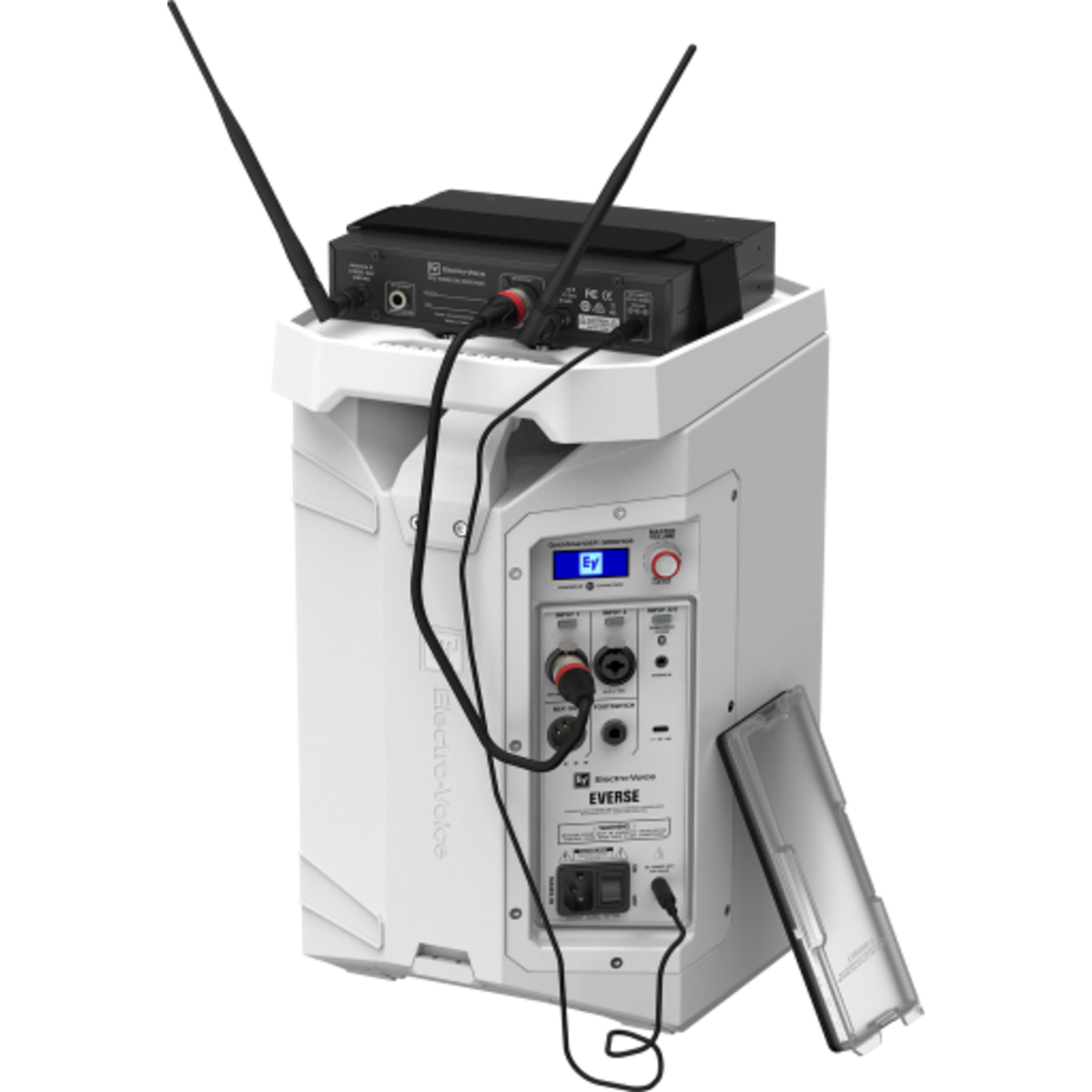 Electro-Voice EV 8 batteri højttaler HVID