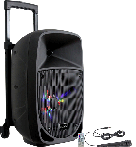 Ibiza Party8LED-festivalhøyttaler (300W)