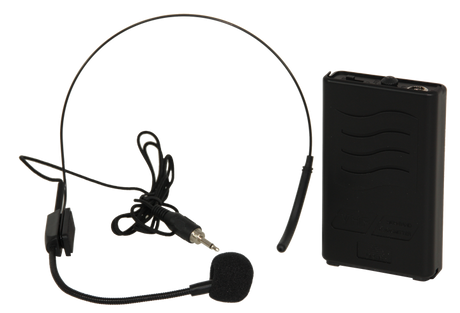 TRÅDLØS HODESETT MIKROFON 207,5MHZ