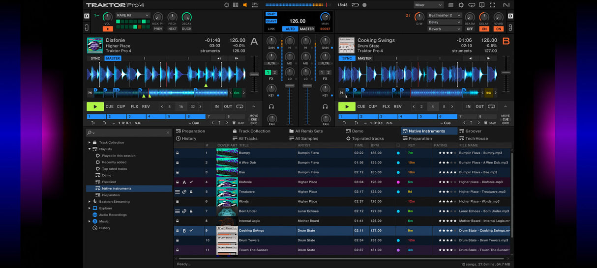 Traktor Pro 4 Oppgradering fra Traktor Play