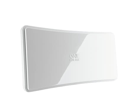 TV og DAB+ antenne innendørs (hvit)