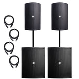 V-Tone NBX-115 Aktiv 15" PA-høyttaler med DSP (350W)
