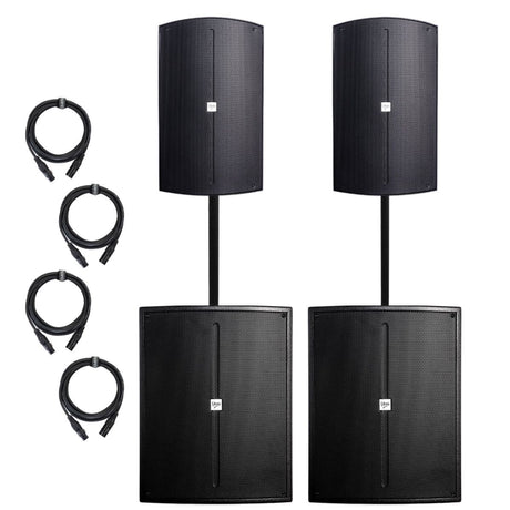 V-Tone NBX-115 Aktiv 15" PA-høyttaler med DSP (350W)